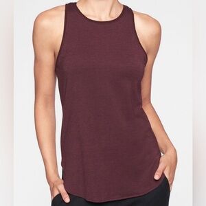 Athleta Burgundy Wine Focused Tank Top Size Medium